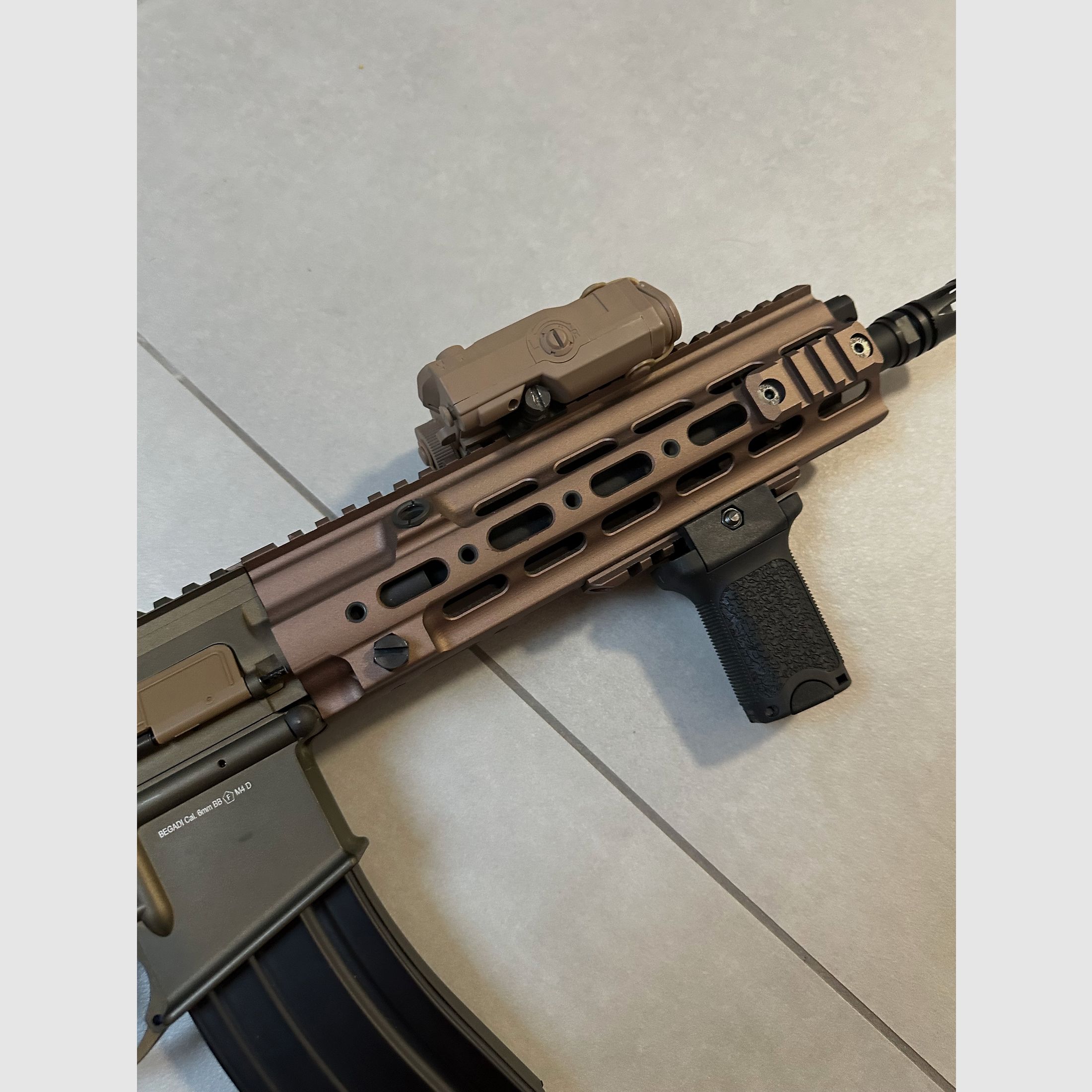 E&C SMR16 10,5" -GEN.4- S-AEG MIT BEGADI CORE EFCS / MOSFET & PRO HOPUP // m4// hk416 ähnlich