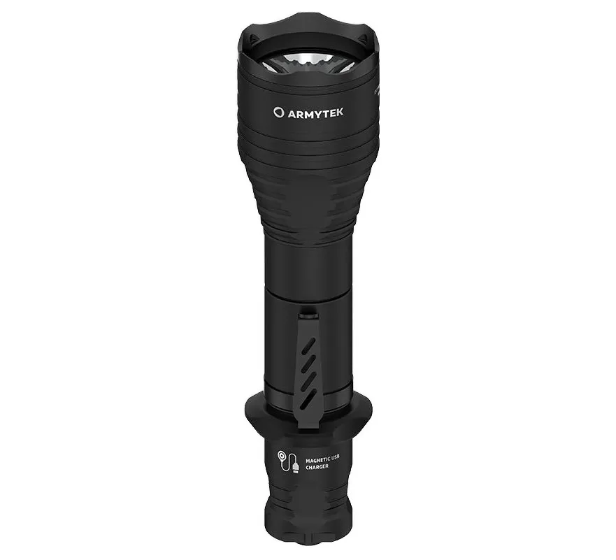 Armytek Viking PRO Magnet USB Flashlight – Warm – 2050 lm