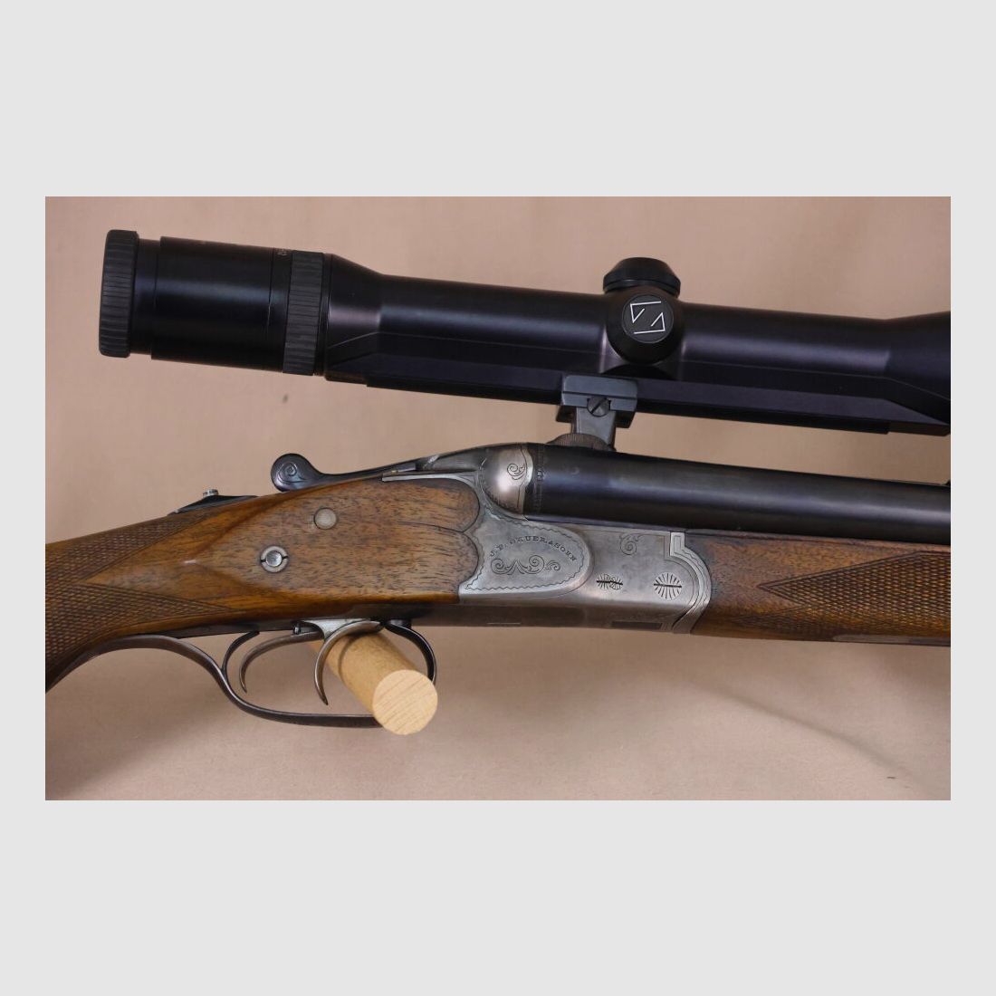 Sauer & Sohn Drilling // mit mündungslangem EL in .22 Hornet! // ZEISS Diavari ZM