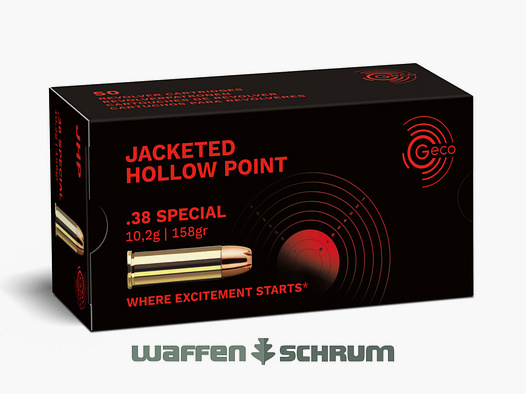 Geco punta cava 10,2g - 158gr .38Special