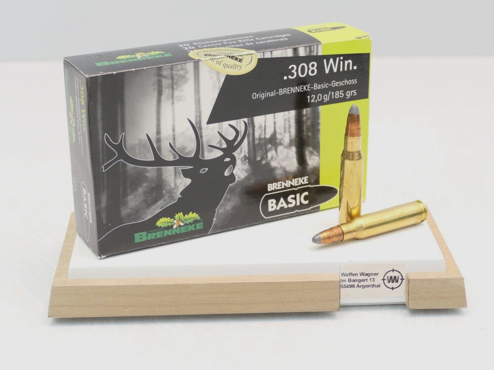 Brenneke Basic 12g/185grs á20 .308 Win