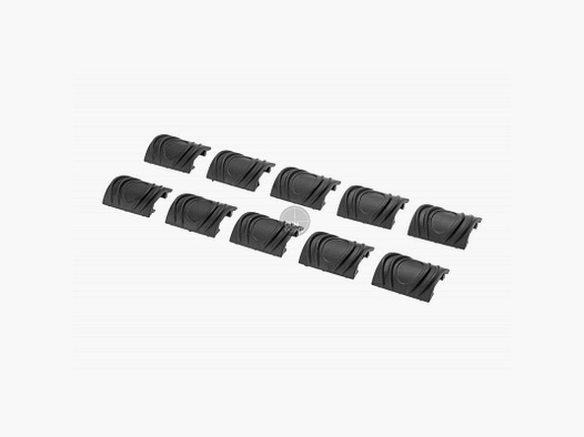 Element Rubber Rail Cover-Zwart
