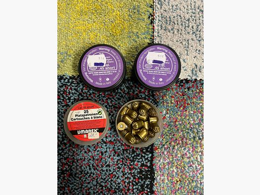 .45 Short cartucce a salve - Collezionista
