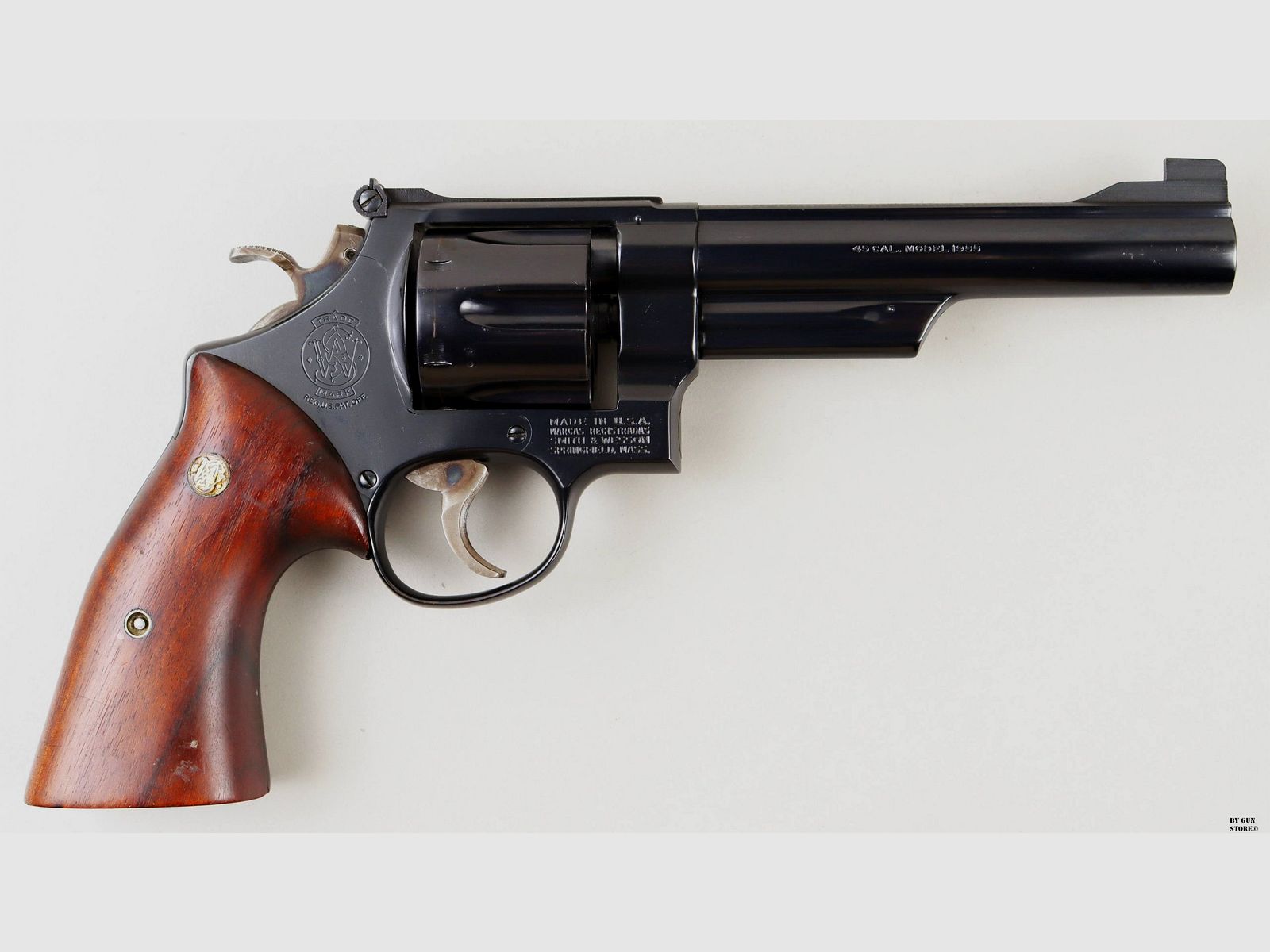 Revolver Smith & Wesson mod. 25-2 model 1955 Target cal. 45 ACP ser. no. N759514, image 3 of 12