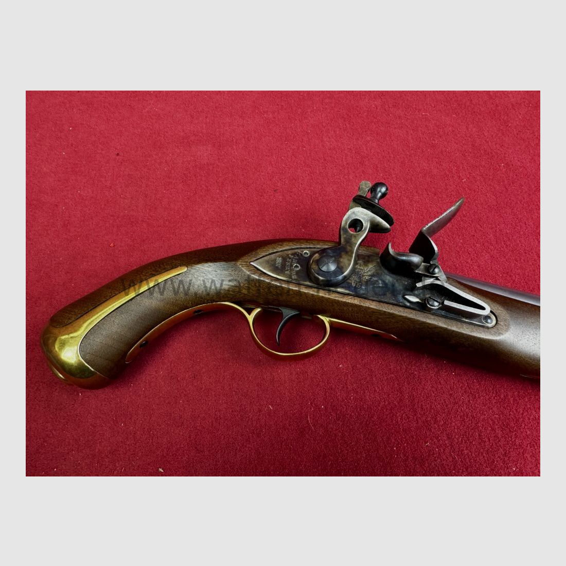 Pistola Pedersoli Harper's Ferry, a pietra focaia