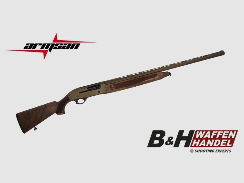 Escopeta semiautomática Armsan MMXVI Bronce Clase de Madera 3