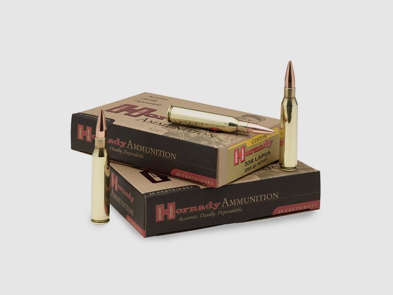 Hornady Custom .338 Lapua Mag. 22.6g CX, Bild 3 von 4