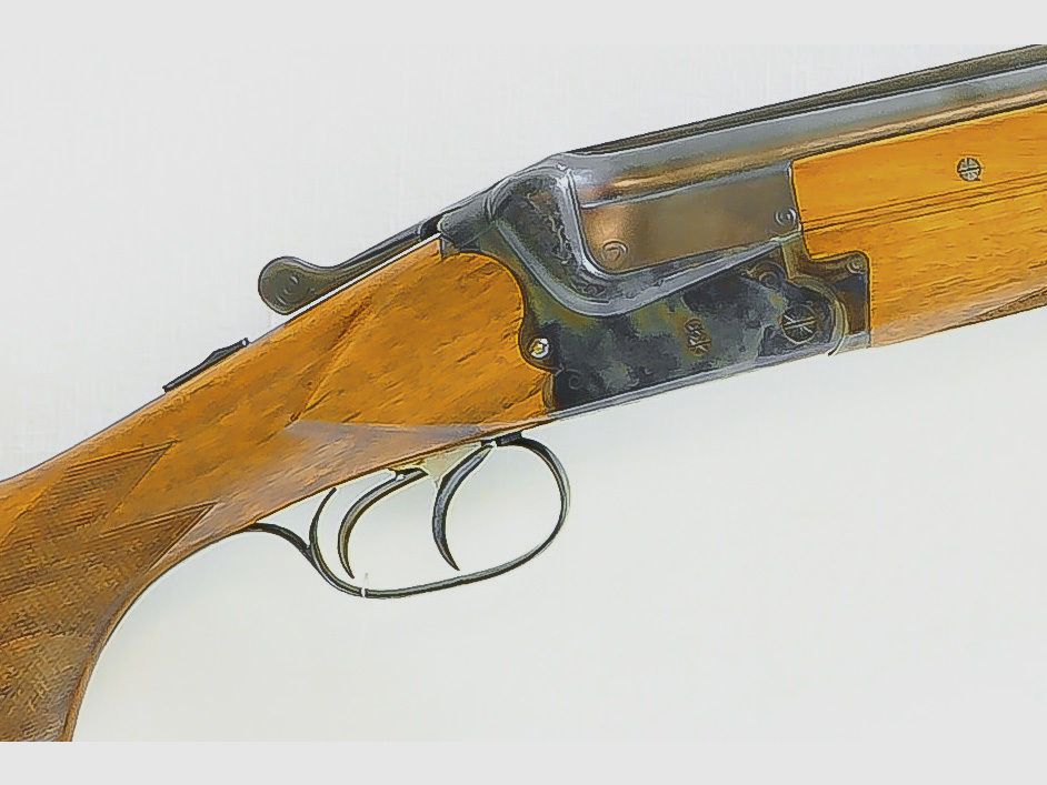 Merkel double-barreled rifle Mod. 210 - Cal. .30-06Spring // 12/70