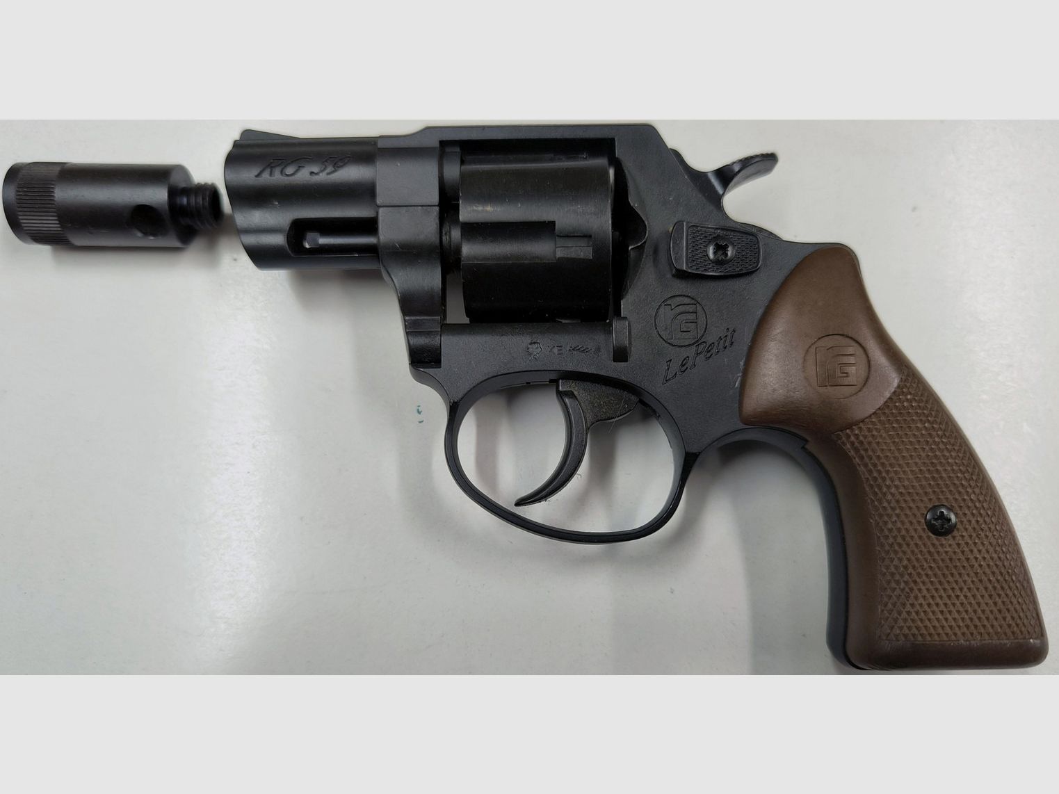 Schreckschussrevolver, Röhm RG59 "Le Petit", 9mmR.K. gebraucht