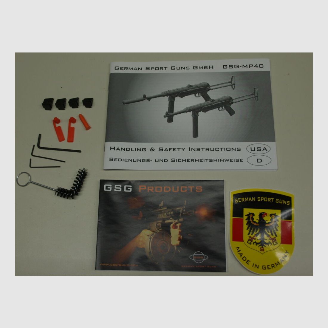 Niemieckie pistolety sportowe MP 40 Schmeisser