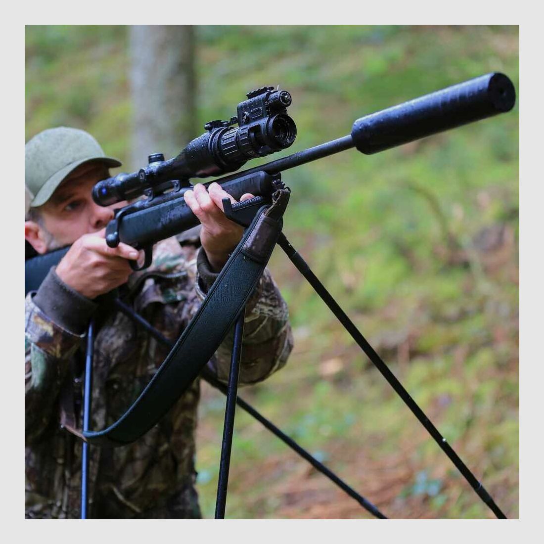 Dycon Dual-Use-Nachtsichtgerät DNVC-3 Black Mamba inkl. IR-LED Aufheller Predator 2