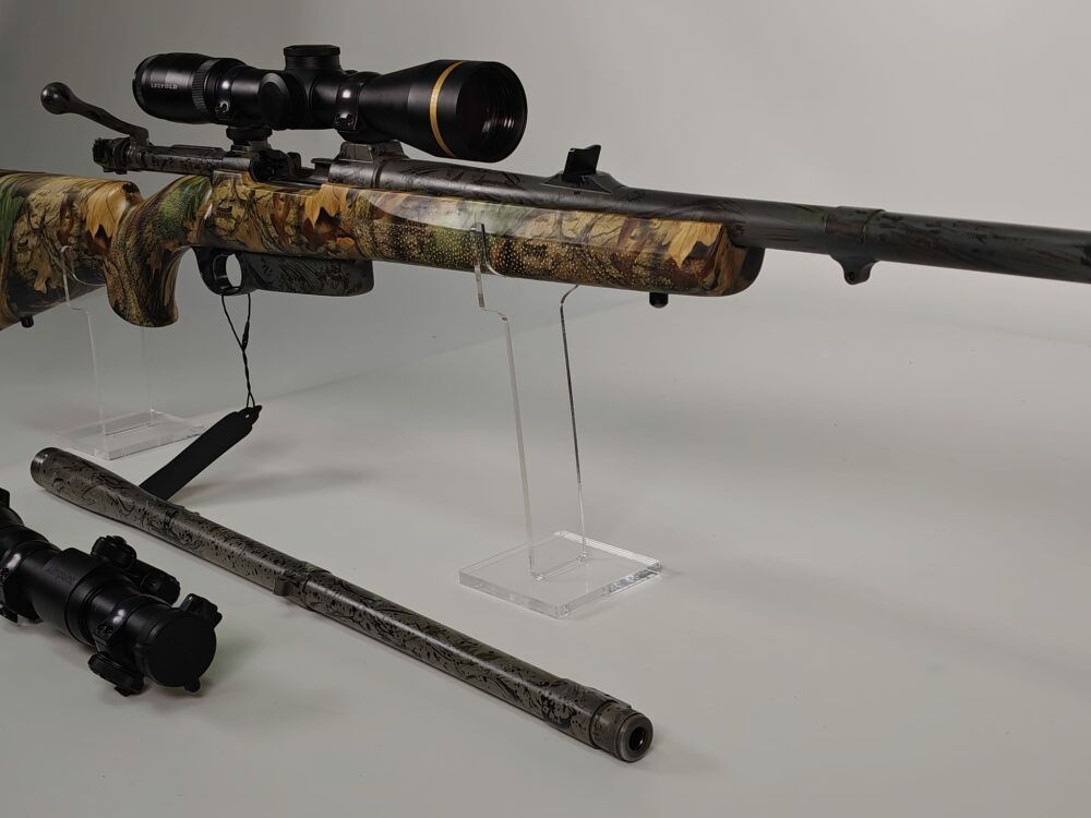 Steyr Mod. 98 z wymienną lufą, Leupold i Aimpoint