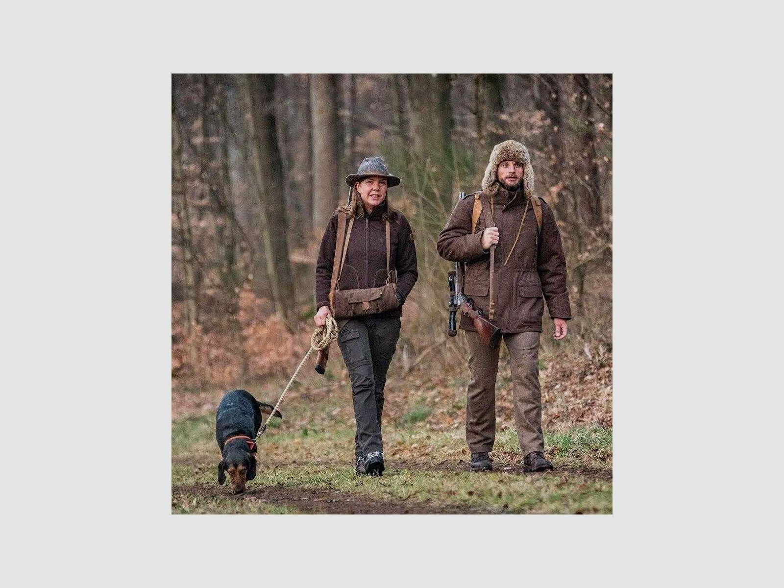WALDKAUZ muff de chasse en loden avec fourrure de lapin, image 6 sur 6
