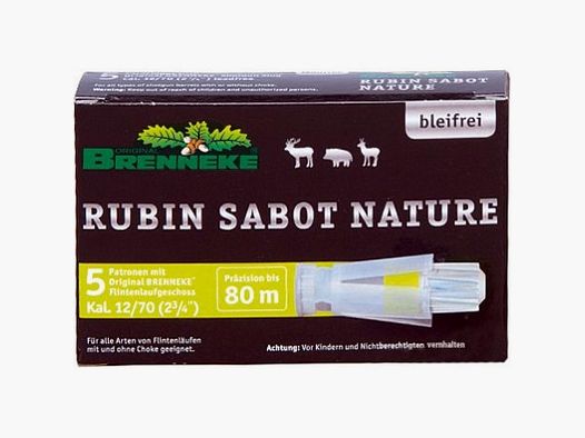 12/70 Rubin Sabot Nature 19 g / 293 gr