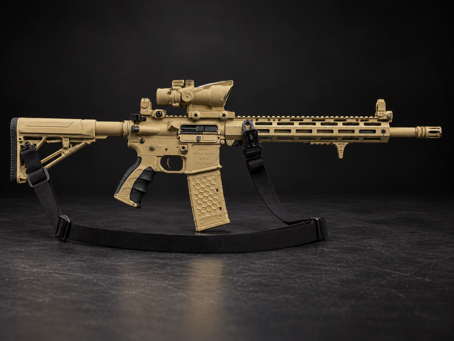 Bavarian Tactical Systems BTS-15 .223 Rem | 16” | Timney 2-Stage | FDE, Bild 2 von 6