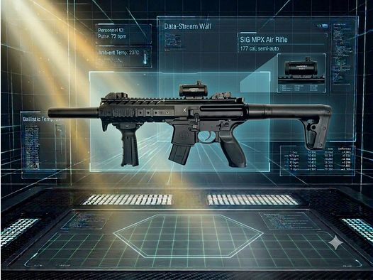 SIG SAUER MPX Co2-Gewehr Schwarz 4,5 mm Diabolo