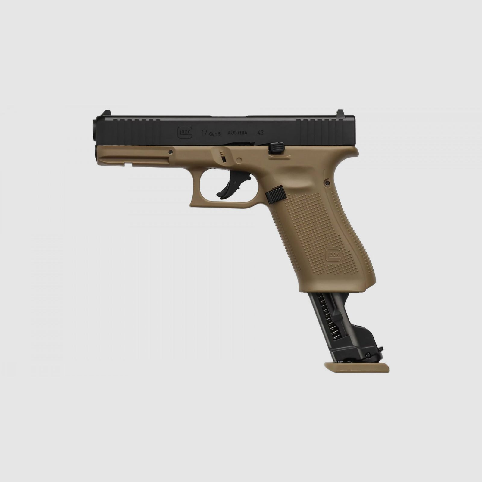 Pistola a pallini di gomma T4E Glock 17 Gen5 Esercito Francese, immagine 5 di 11