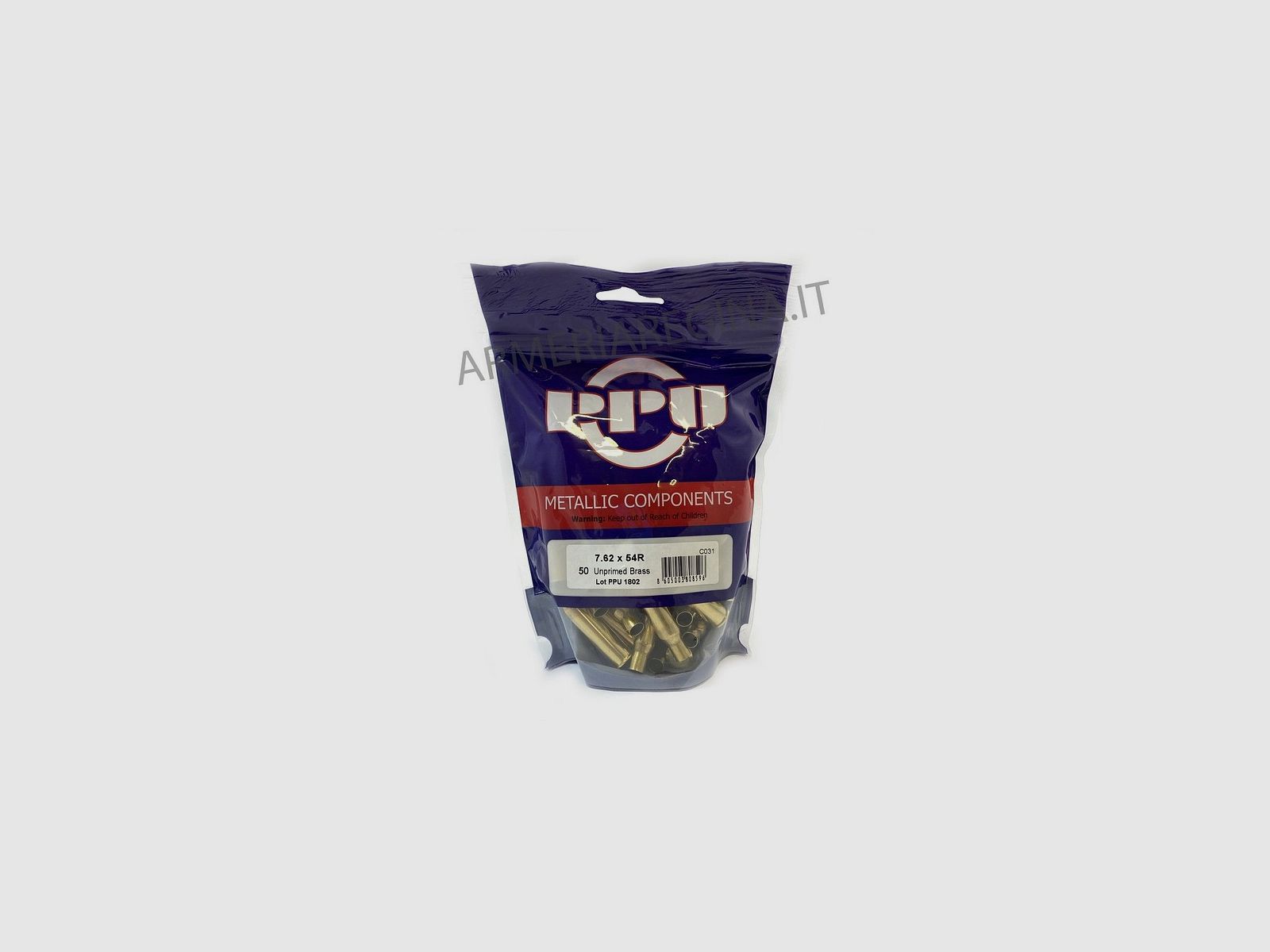 PRVI PARTIZAN HÜLSEN SI Kal. 7,62X54MM R 50St.