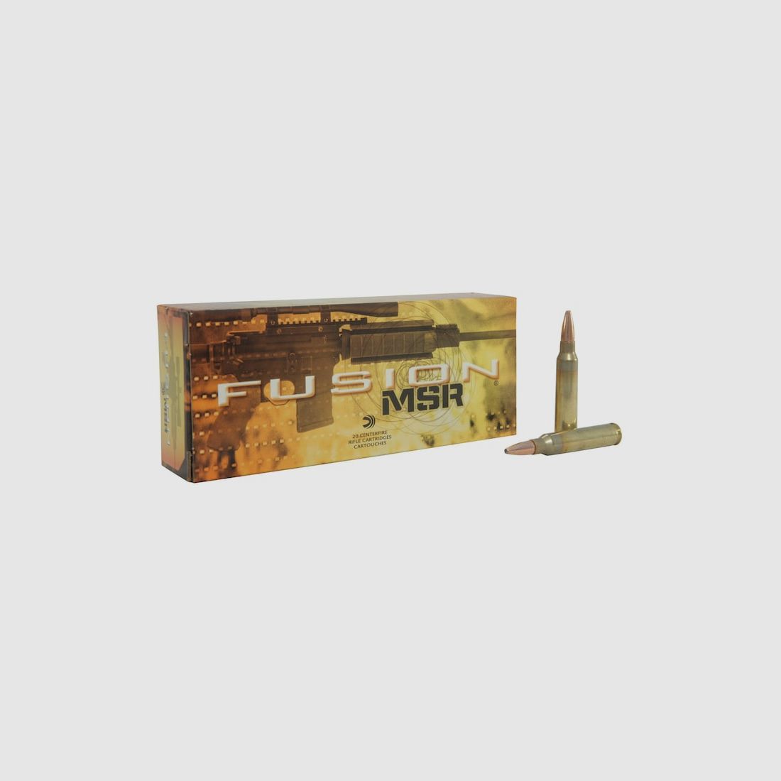 Federal Fusion .223 Rem. 62GR SP 20 cartridges