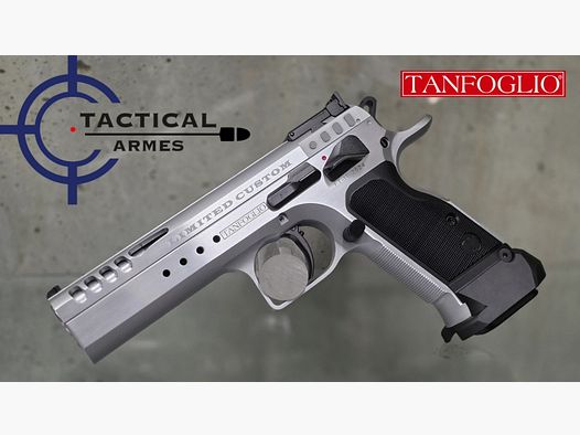 Tanfoglio Limited Custom, Inox, Kal. 40SW, neu