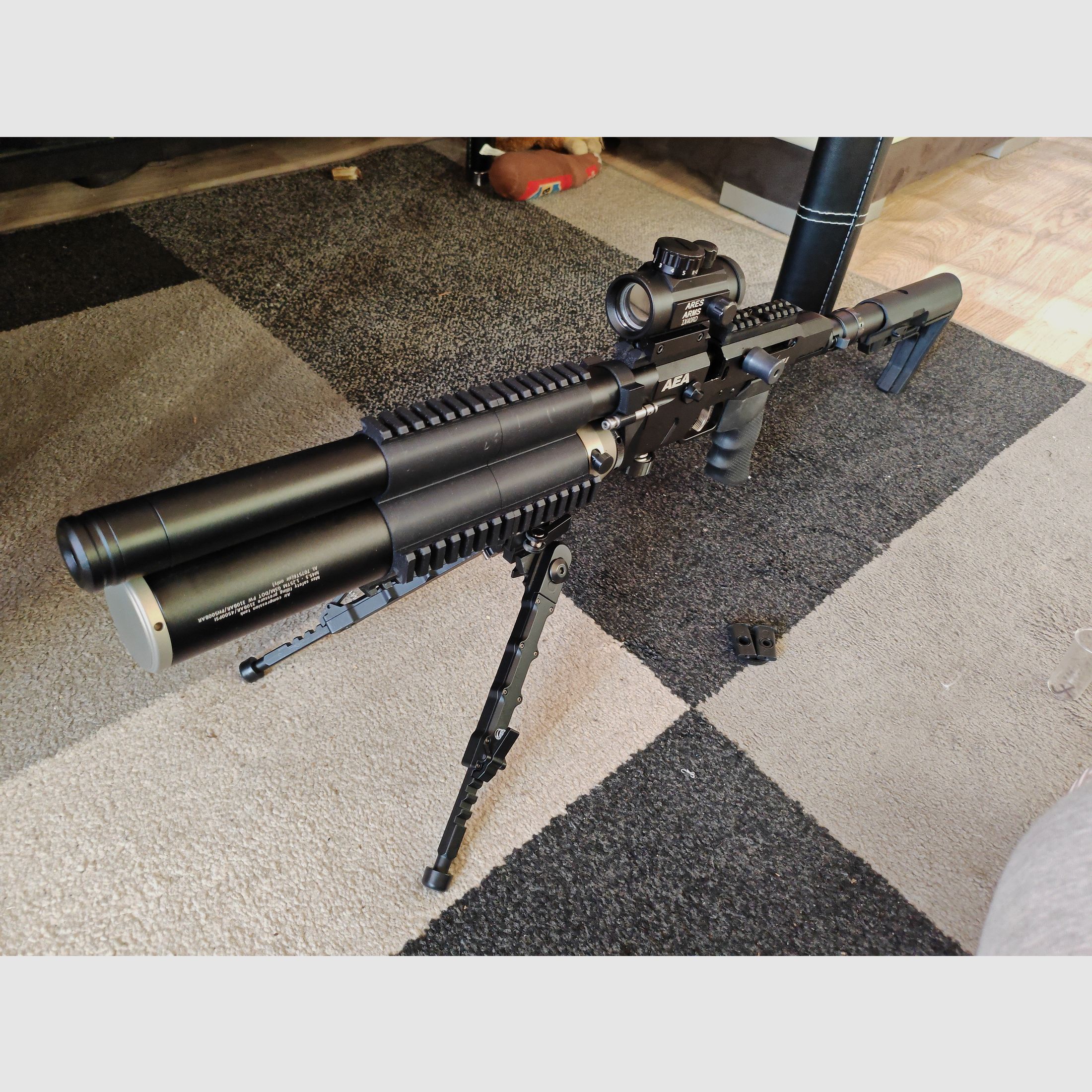 AEA HP MAX MK2 plus Zubehör und Munition