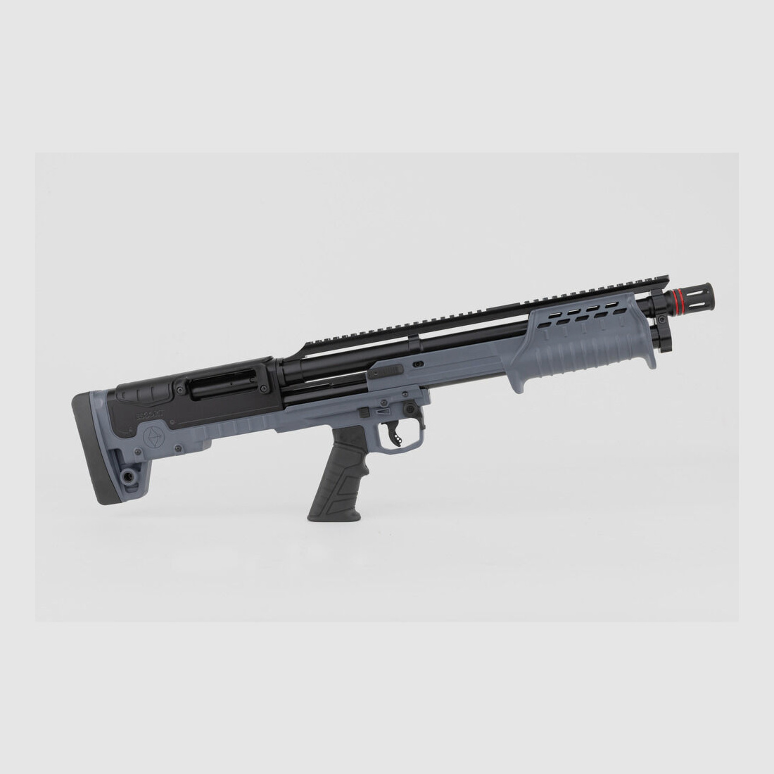Hatsan Escort - BULL TAC PX- Tac.Grey 12/76 met Picatinny 18 inch