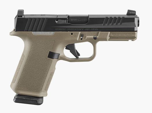 Ruger RXM 9mm Luger 4″ – 15 Schuss, Flat Dark Earth