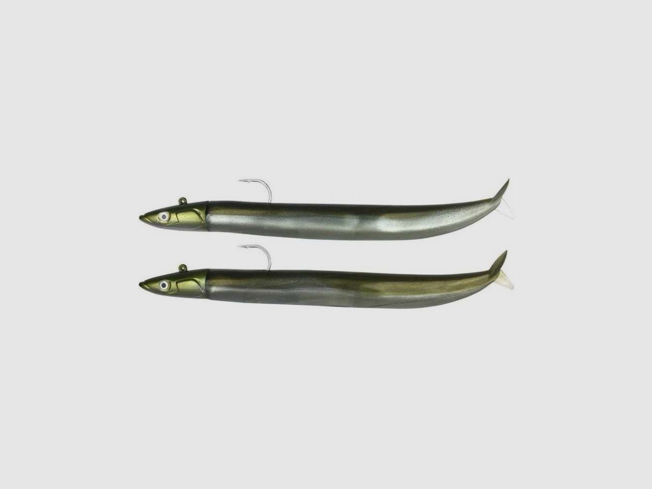 Kit Kunstköder Arme Fiiish Double Combo Crazy Sand Eel + Bleikopf Off Shore