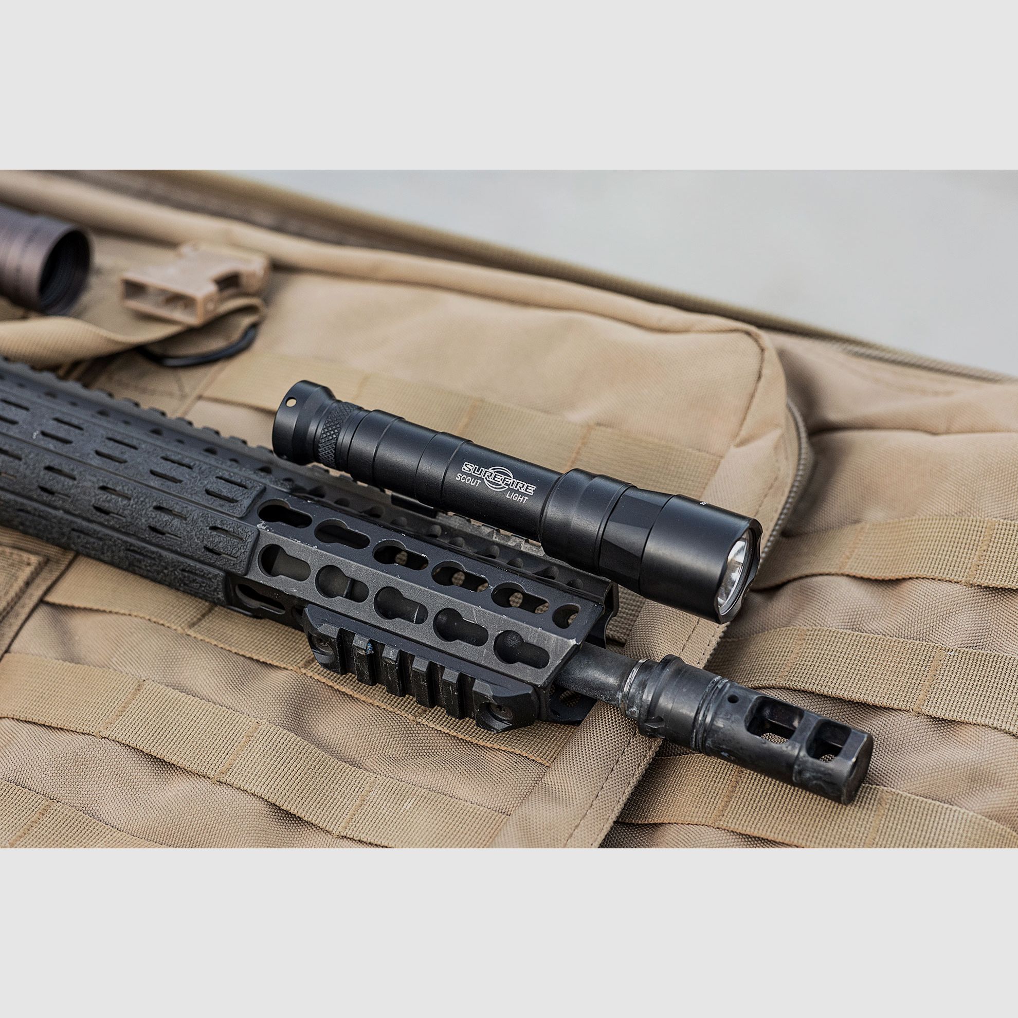 SUREFIRE M640DFT-BK-PRO TURBO SCOUT LIGHT® PRO 3-Volt w/ Z68 Tailcap, image 4 of 11