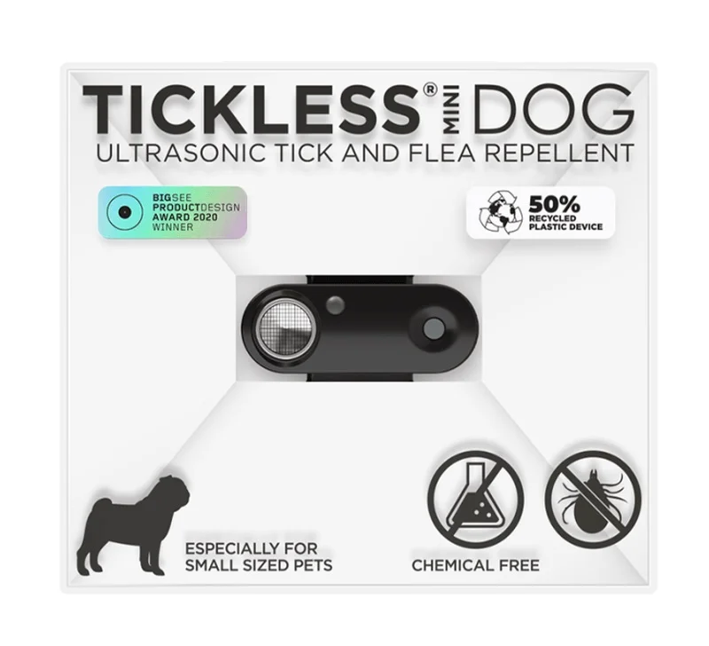 TICKLESS repellente a ultrasuoni per zecche per animali PET MINI, nero, immagine 2 di 8