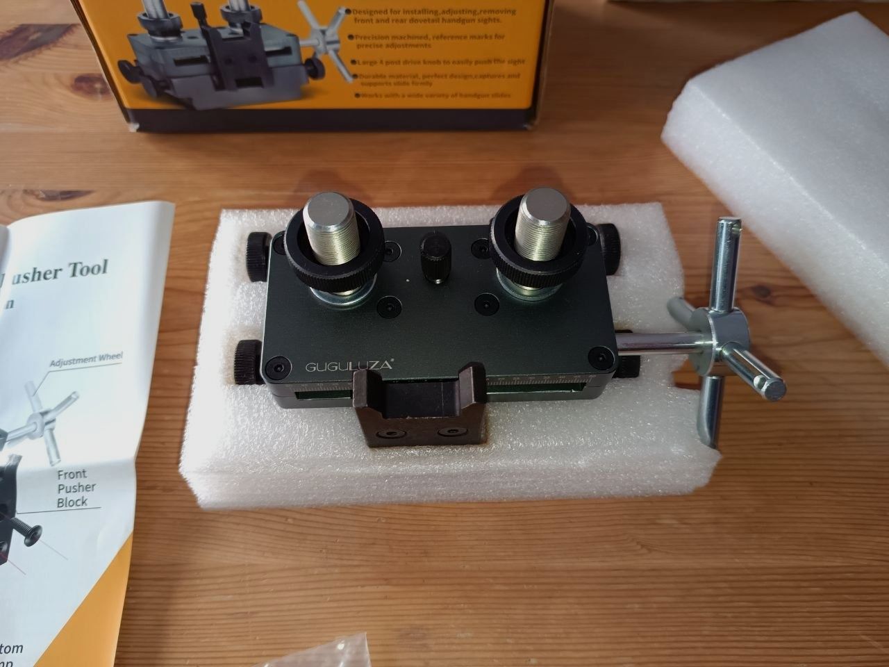 Guguluza Visierrücker Visierdrücker Pistole Handgun Sightpusher Tool