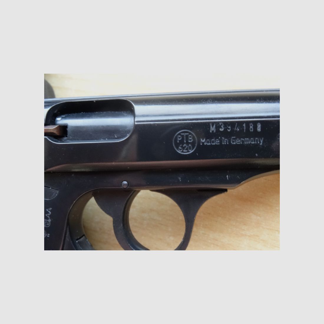 Walther PP Kal 9mm-OVP-PTB-620