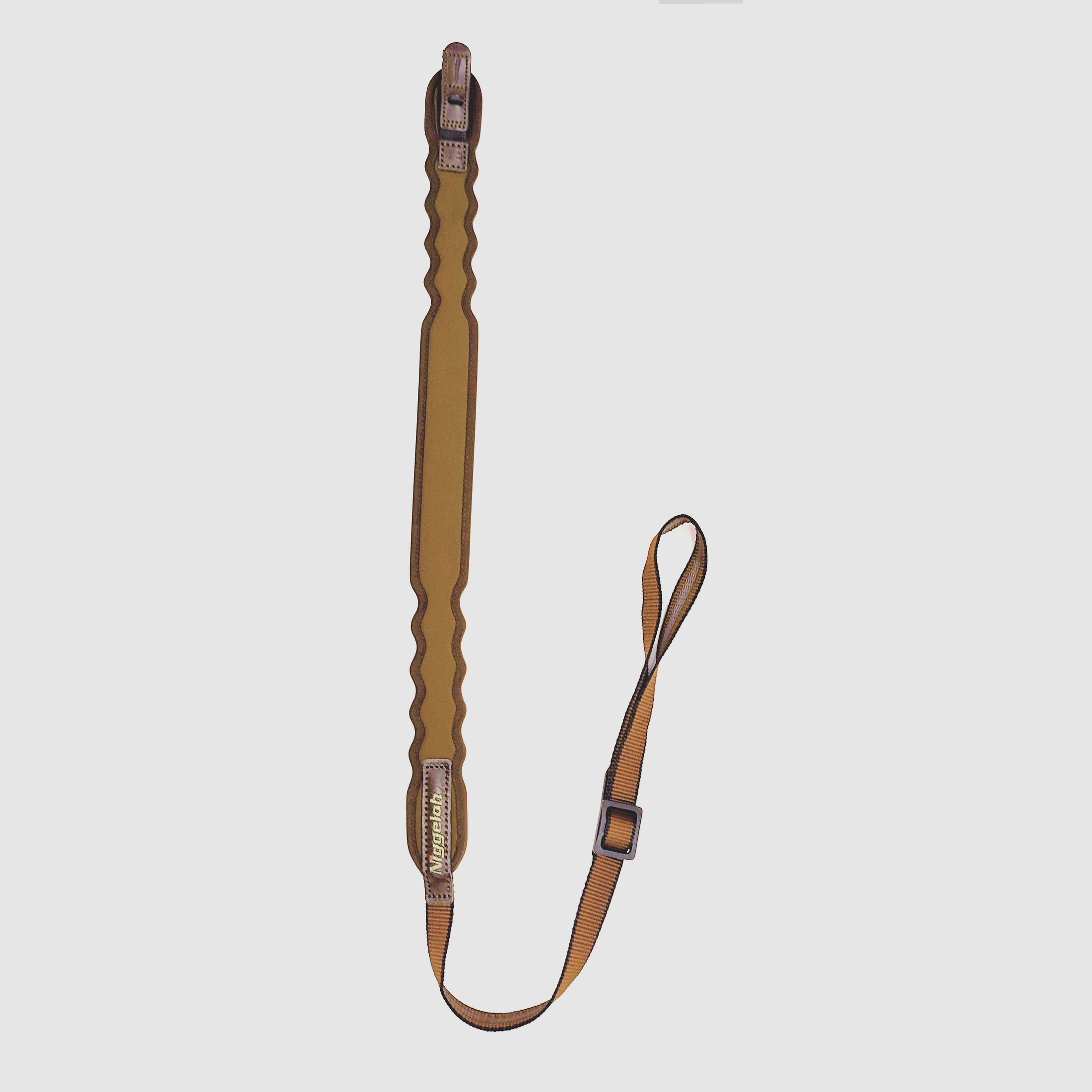 Cinghia per fucile da caccia in neoprene marrone QR Niggeloh 0111 00039, immagine 2 di 2