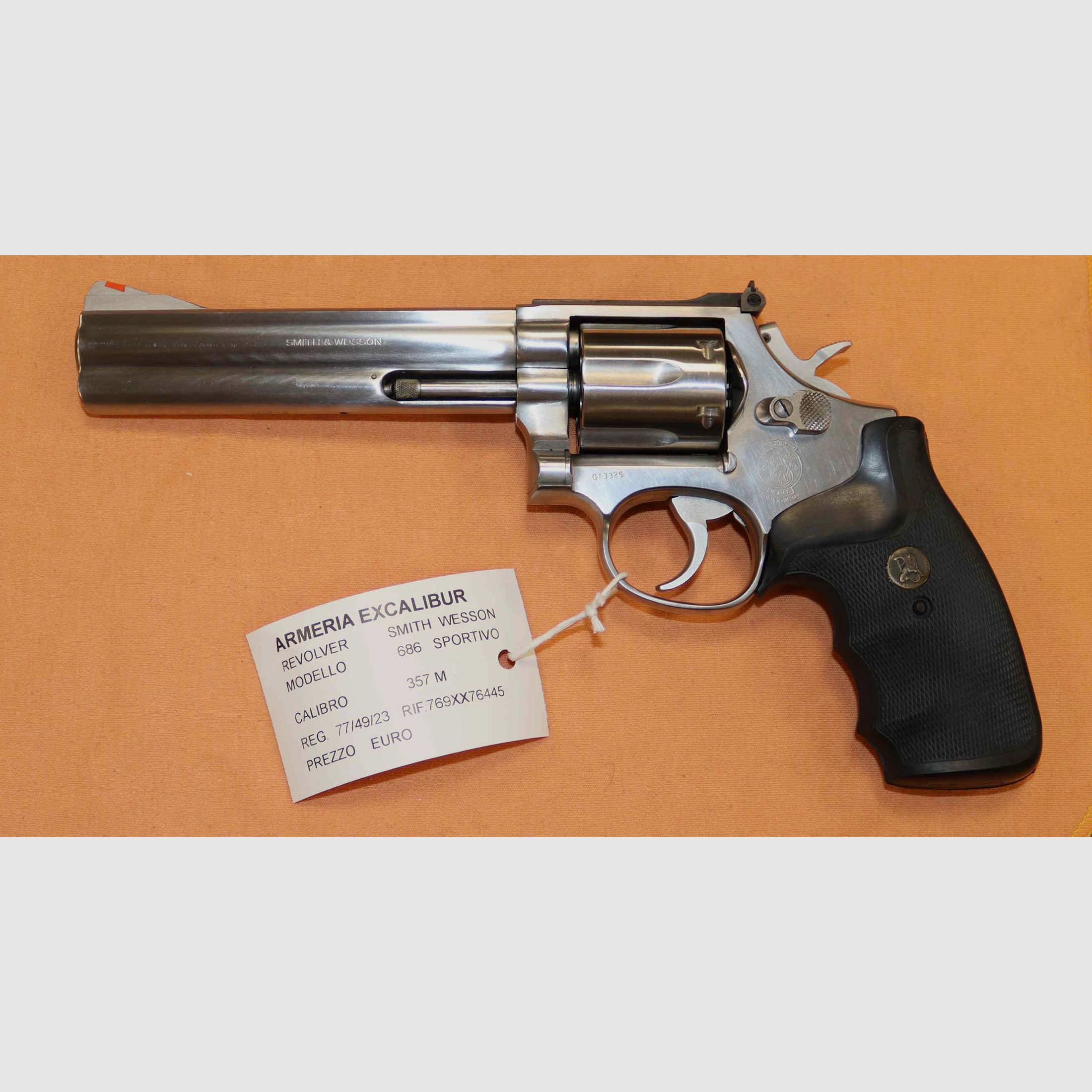Revólver Smith & Wesson Modelo 686 Calibre 357MG Deportivo, imagen 1 de 10