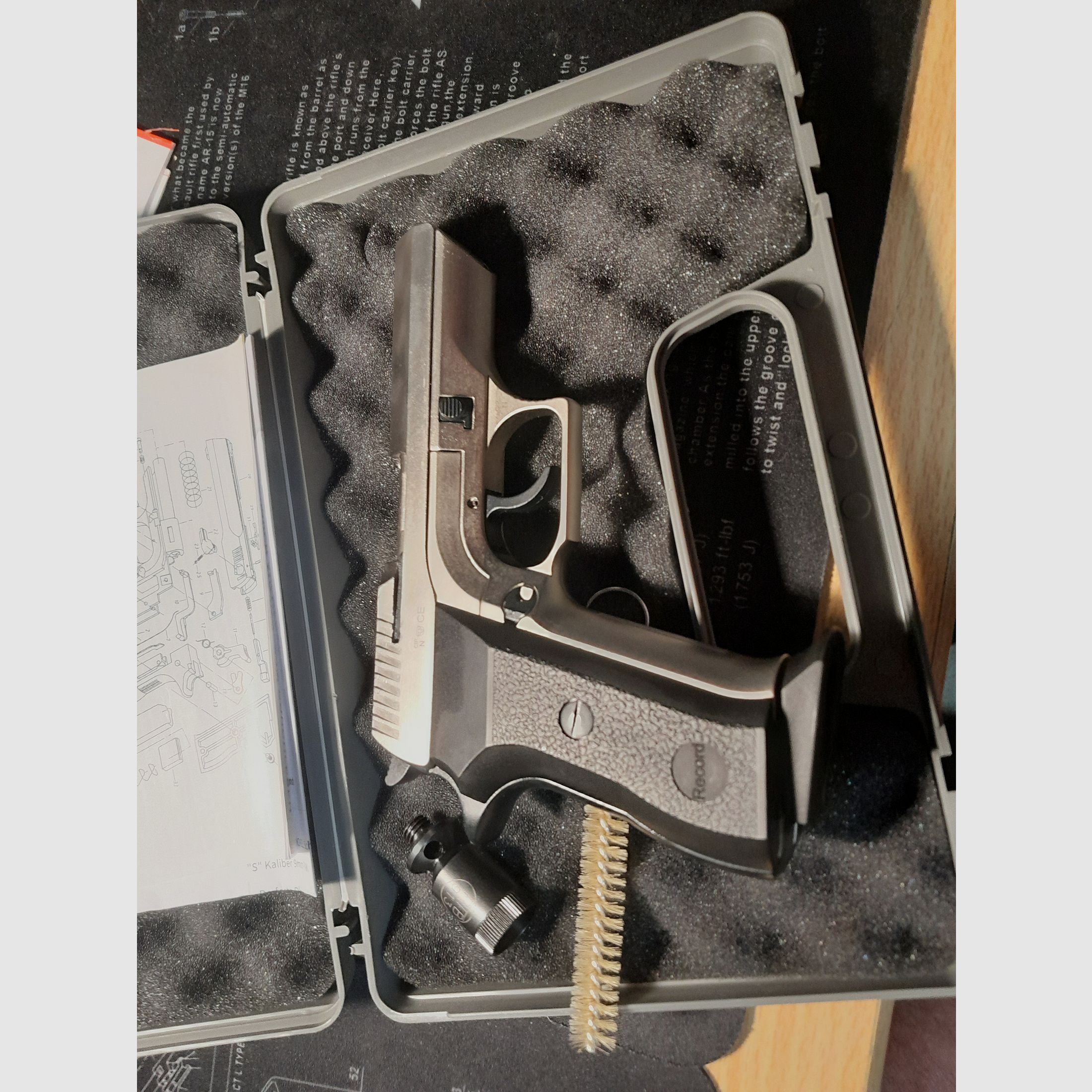 Record Cop Nickel 9mm pak Schreckschuss