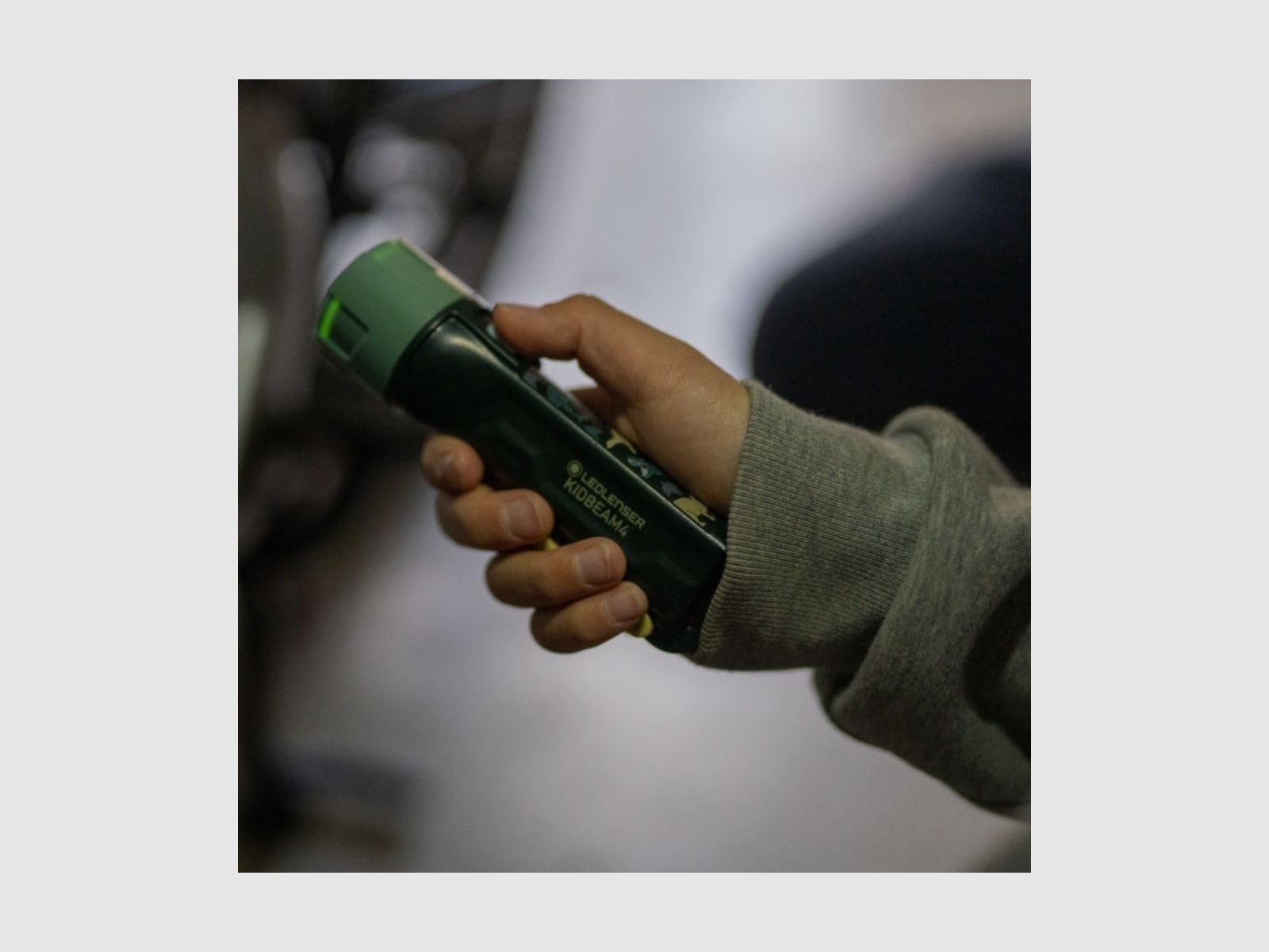 KIDBEAM 4 Torcia per bambini Verde