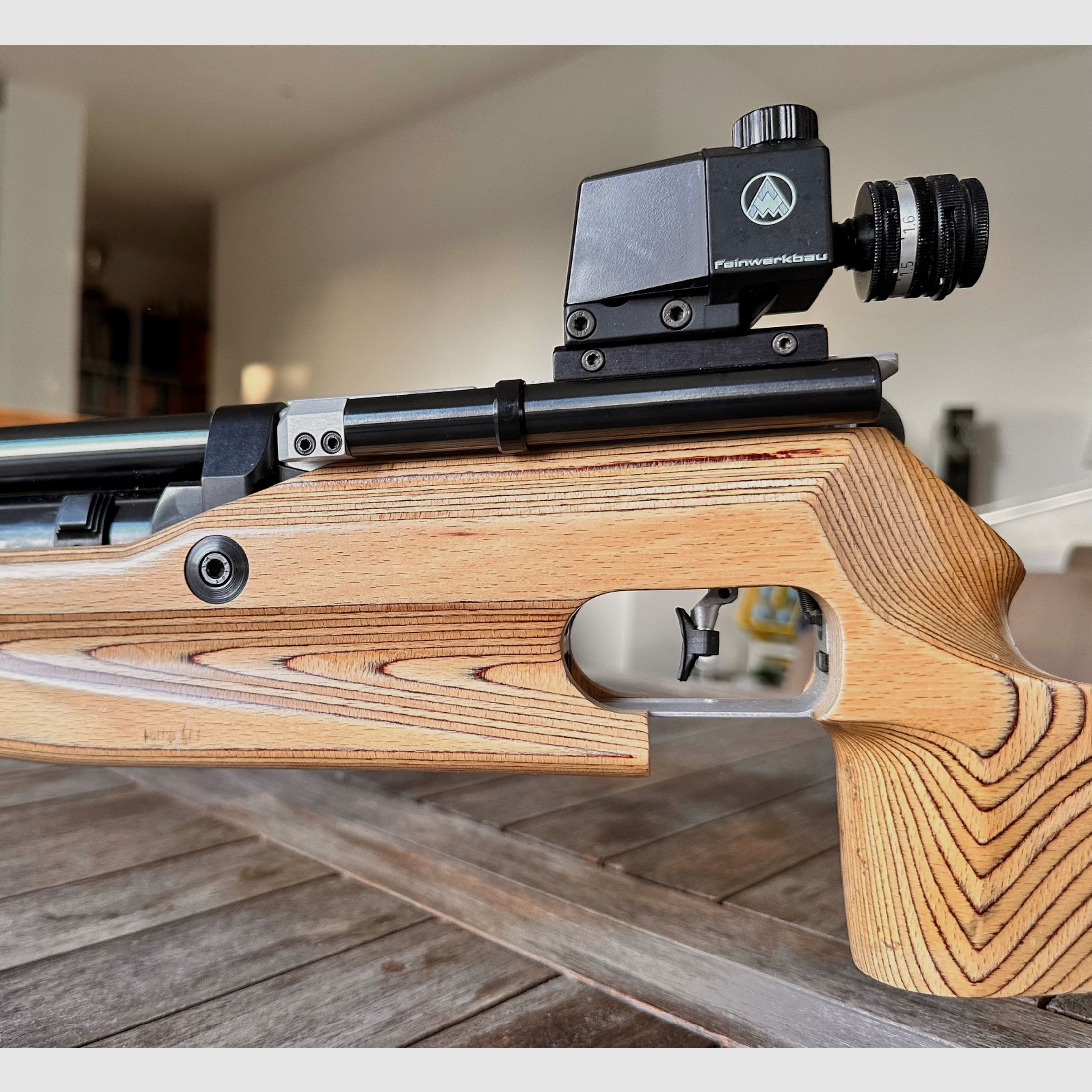 Luftgewehr Feinwerkbau 603, Top Zustand - komplett überholt, Bild 5 von 12