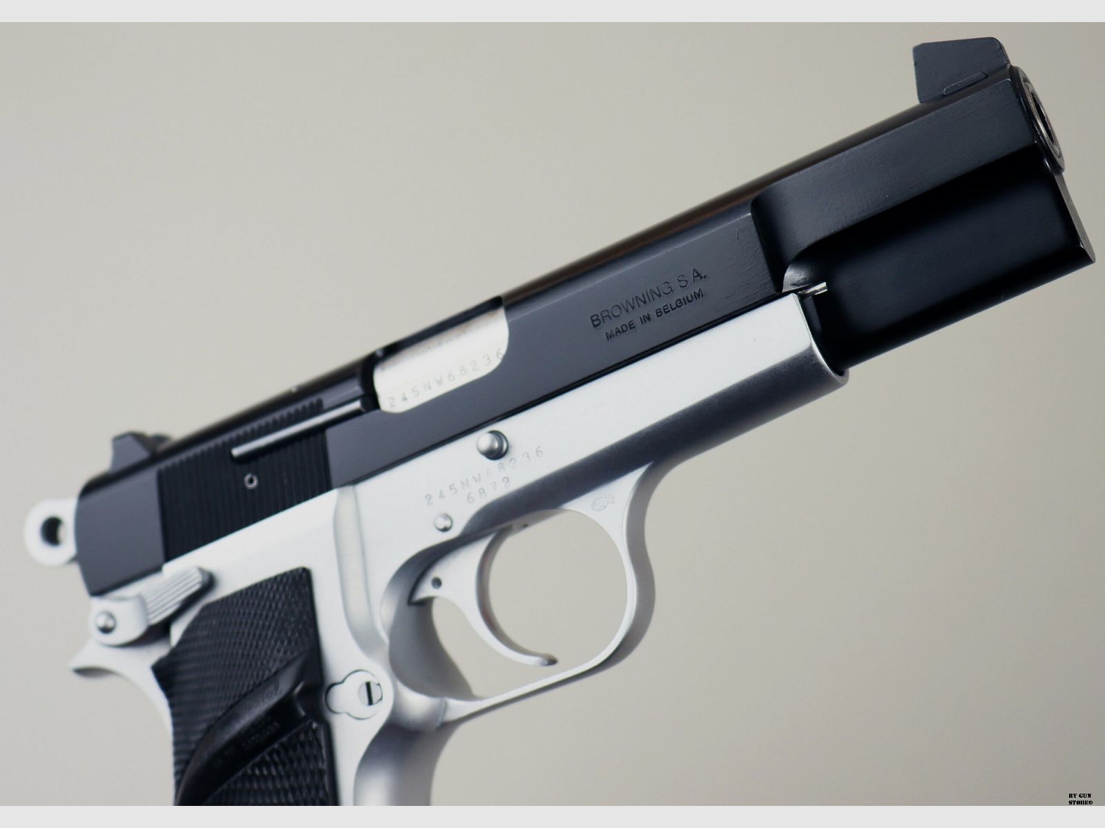 Pistol Fabrique Nationale mod. HP35 Practical cal. 9×21 ser. no. 245NW68236, image 7 of 7