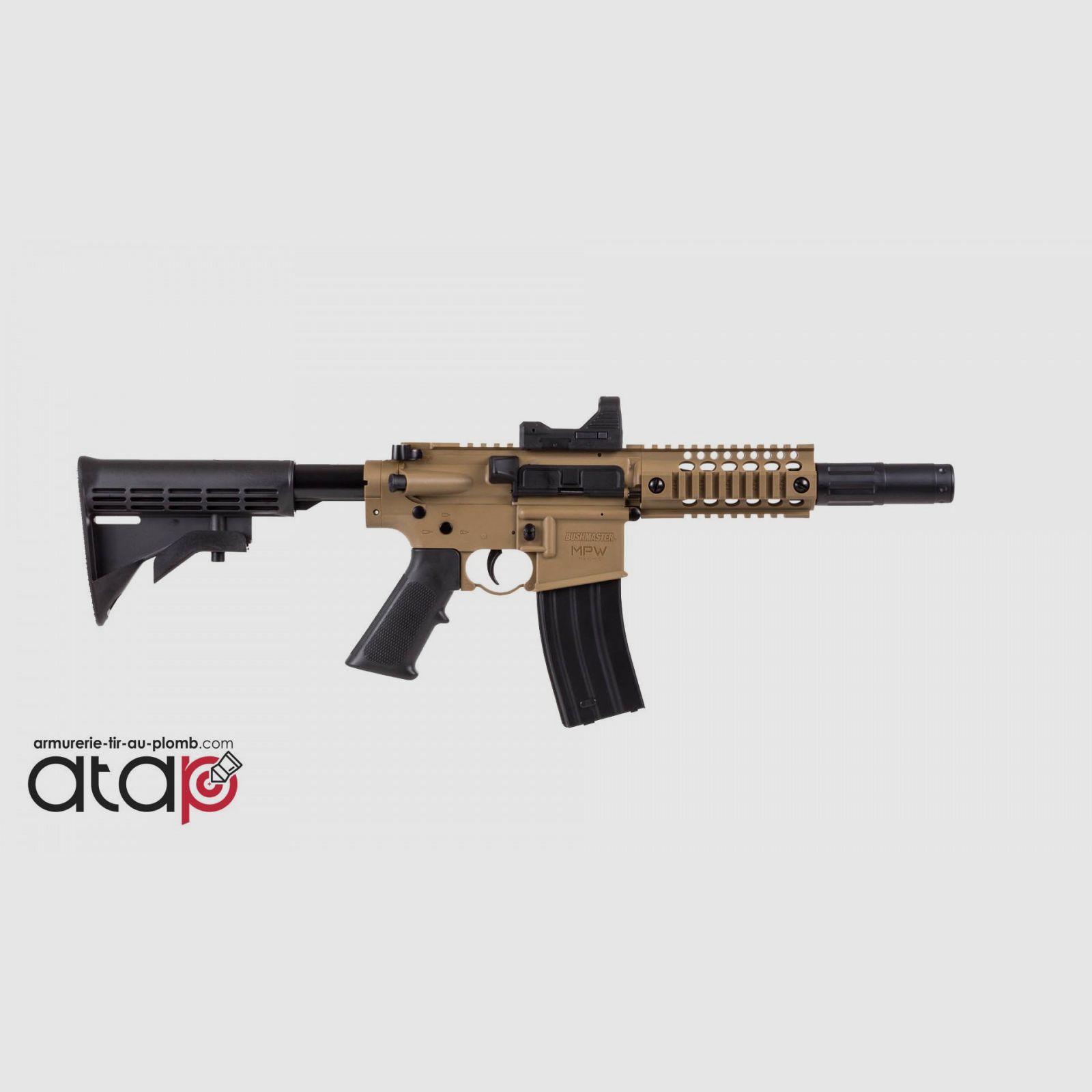Büchse Stahlkugel Bushmaster MPW Vollautomatisch CO2, Bild 4 von 6
