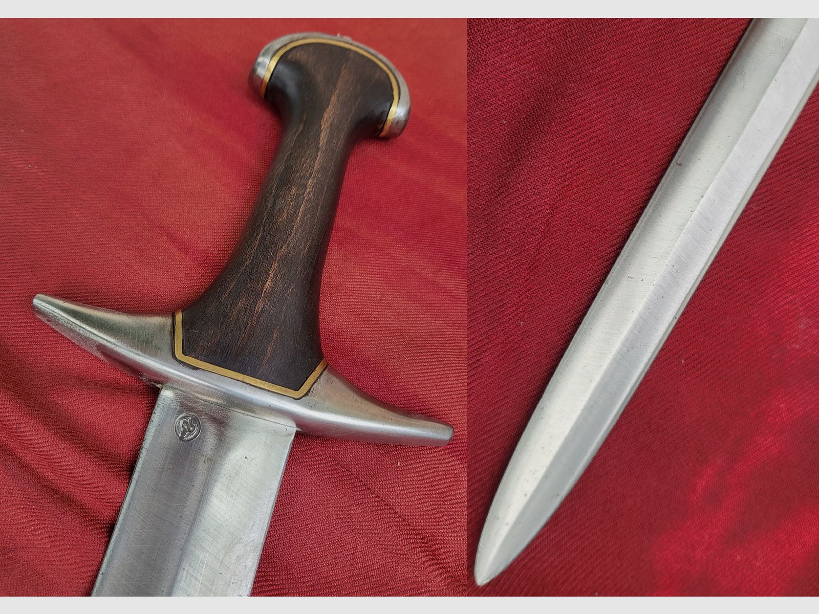 scharfer Schweizerdegen, in der EU hergestellte Replik, NEU