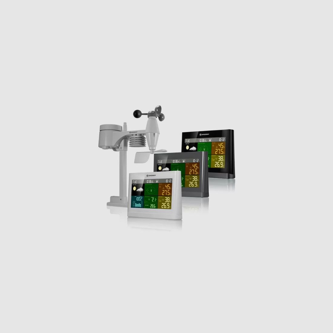 BRESSER Stazione meteorologica Confort 5-in-1 con Display a Colori, immagine 7 di 13