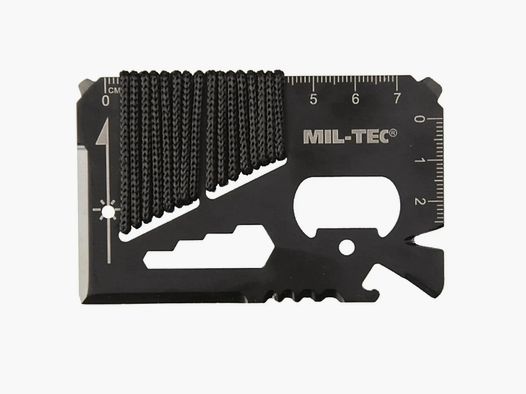 Mil-Tec Survival Tool Fallschirmleine mit Hülle