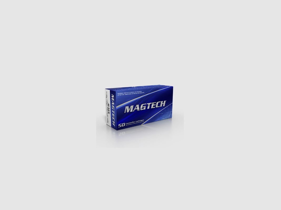 MAGTECH 40 S&W FMJ FLAT 180 GRS / 11.7 G 50 PCS, image 1 of 2