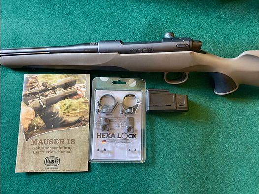 Mauser M18 Feldjagd incl HexaLock Montage