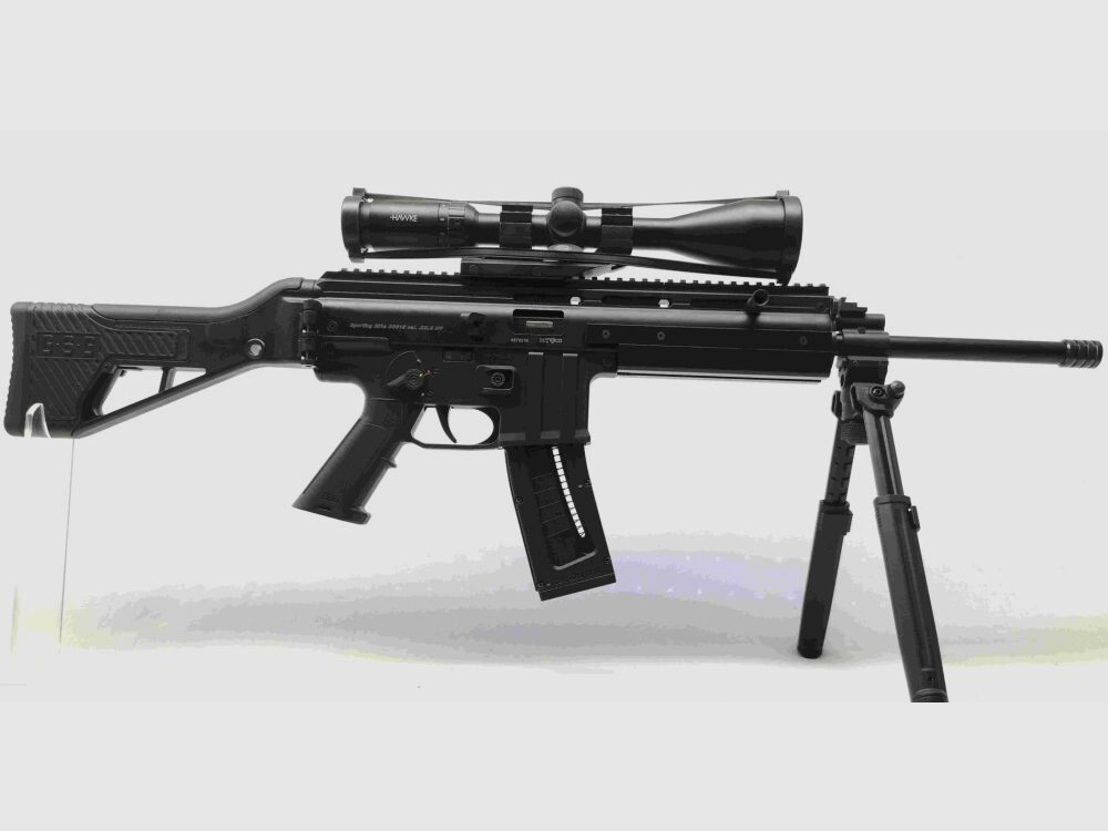 GSG GSG15 m. HAWKE Vantage ZF & Magpul Zweibein
