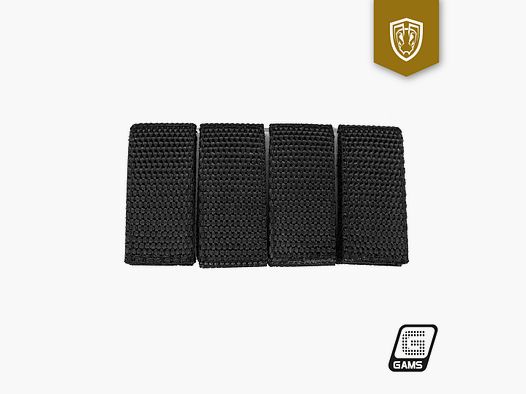 Cordura-Gürtelclips mit Klettverschluss – Packung mit 4 Stück