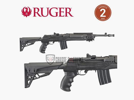 Carabina RUGER MINI-14 Tactical 16,12" 20 colpi calibro 223 Rem con freno di bocca