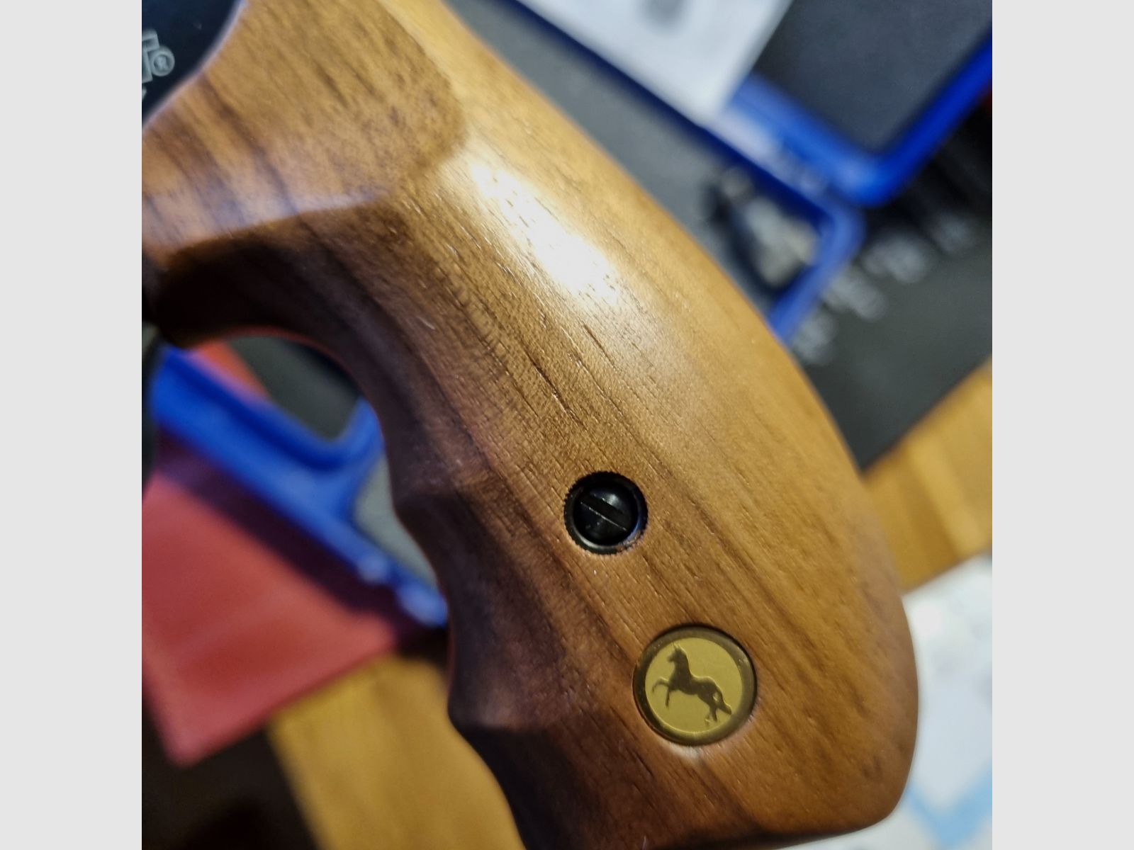 Colt Detective Spezial, brunie, PTB 603, 2 pouces, poignée en bois, en plus de 50 cartouches, ancien modèle