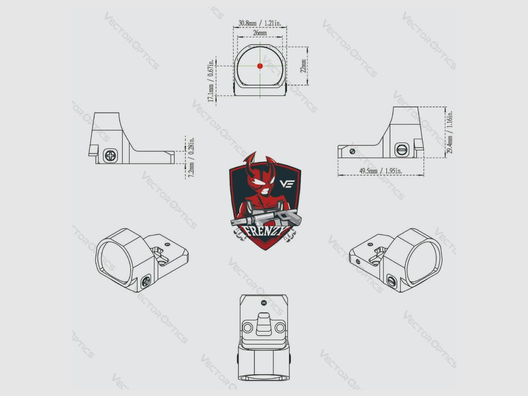 Frenzy 1x22x26 MOS VECTOR, zdjęcie 13 z 13