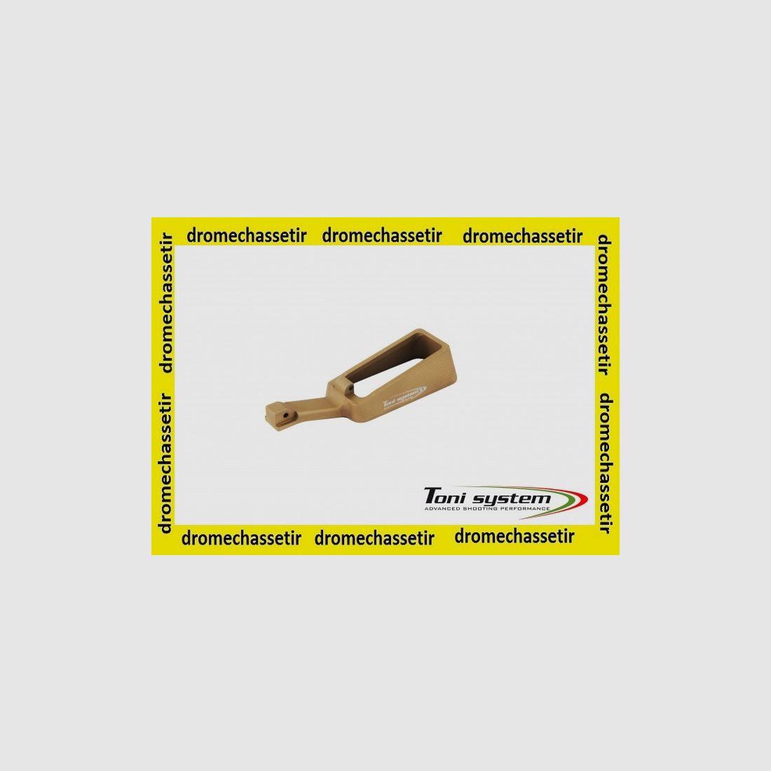 Abzug mit Magwell Aluminium MIL-SPEC Sand